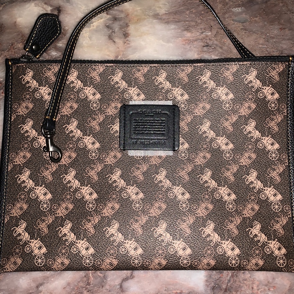 Coach pouch